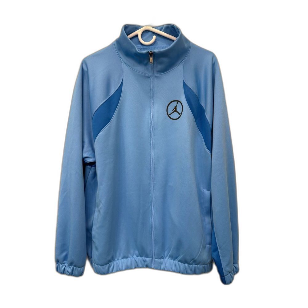 EUC Jordan Jumpman Track Jacket, Blue, Full-Zip - Large